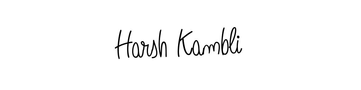 You can use this online signature creator to create a handwritten signature for the name Harsh Kambli. This is the best online autograph maker. Harsh Kambli signature style 5 images and pictures png