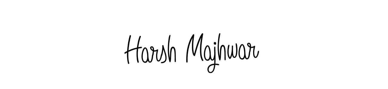 Create a beautiful signature design for name Harsh Majhwar. With this signature (Angelique-Rose-font-FFP) fonts, you can make a handwritten signature for free. Harsh Majhwar signature style 5 images and pictures png