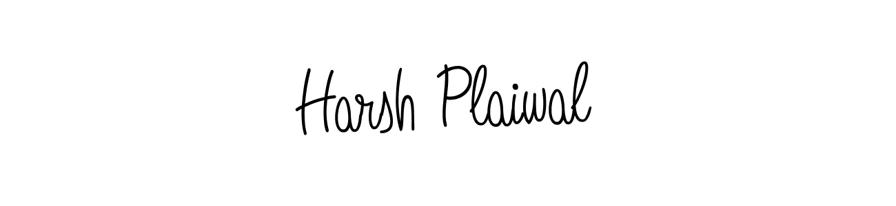 if you are searching for the best signature style for your name Harsh Plaiwal. so please give up your signature search. here we have designed multiple signature styles  using Angelique-Rose-font-FFP. Harsh Plaiwal signature style 5 images and pictures png