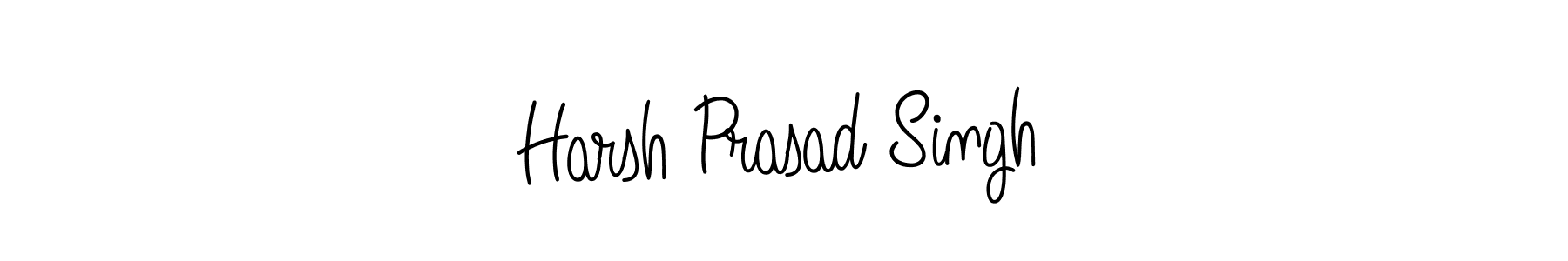 This is the best signature style for the Harsh Prasad Singh name. Also you like these signature font (Angelique-Rose-font-FFP). Mix name signature. Harsh Prasad Singh signature style 5 images and pictures png