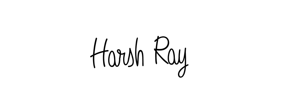 Check out images of Autograph of Harsh Ray name. Actor Harsh Ray Signature Style. Angelique-Rose-font-FFP is a professional sign style online. Harsh Ray signature style 5 images and pictures png