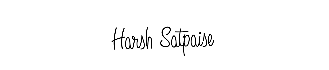 Once you've used our free online signature maker to create your best signature Angelique-Rose-font-FFP style, it's time to enjoy all of the benefits that Harsh Satpaise name signing documents. Harsh Satpaise signature style 5 images and pictures png