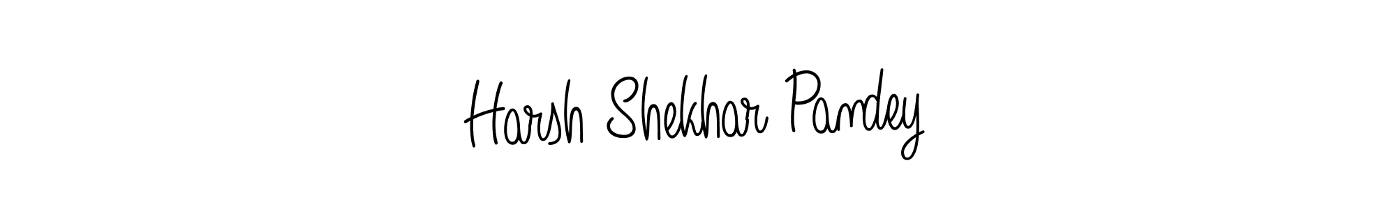Also You can easily find your signature by using the search form. We will create Harsh Shekhar Pandey name handwritten signature images for you free of cost using Angelique-Rose-font-FFP sign style. Harsh Shekhar Pandey signature style 5 images and pictures png