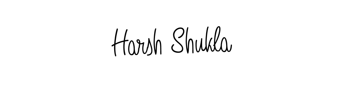 How to Draw Harsh Shukla signature style? Angelique-Rose-font-FFP is a latest design signature styles for name Harsh Shukla. Harsh Shukla signature style 5 images and pictures png