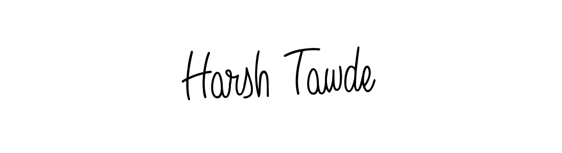 Also You can easily find your signature by using the search form. We will create Harsh Tawde name handwritten signature images for you free of cost using Angelique-Rose-font-FFP sign style. Harsh Tawde signature style 5 images and pictures png