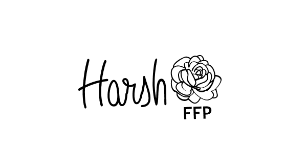 Also we have Harsh7 name is the best signature style. Create professional handwritten signature collection using Angelique-Rose-font-FFP autograph style. Harsh7 signature style 5 images and pictures png