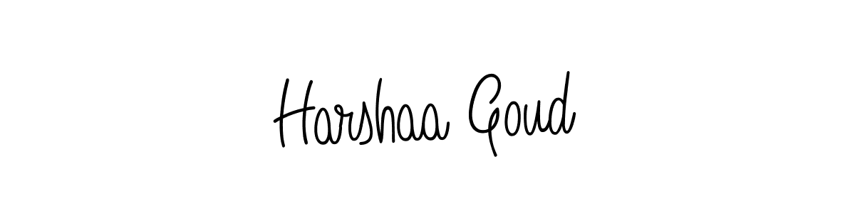 Best and Professional Signature Style for Harshaa Goud. Angelique-Rose-font-FFP Best Signature Style Collection. Harshaa Goud signature style 5 images and pictures png