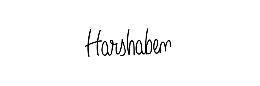 How to make Harshaben signature? Angelique-Rose-font-FFP is a professional autograph style. Create handwritten signature for Harshaben name. Harshaben signature style 5 images and pictures png