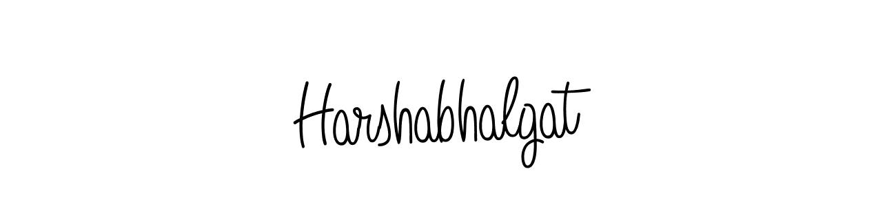 Harshabhalgat stylish signature style. Best Handwritten Sign (Angelique-Rose-font-FFP) for my name. Handwritten Signature Collection Ideas for my name Harshabhalgat. Harshabhalgat signature style 5 images and pictures png