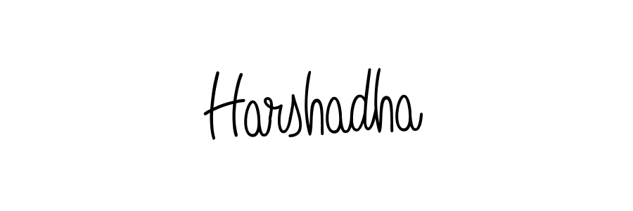 You can use this online signature creator to create a handwritten signature for the name Harshadha. This is the best online autograph maker. Harshadha signature style 5 images and pictures png