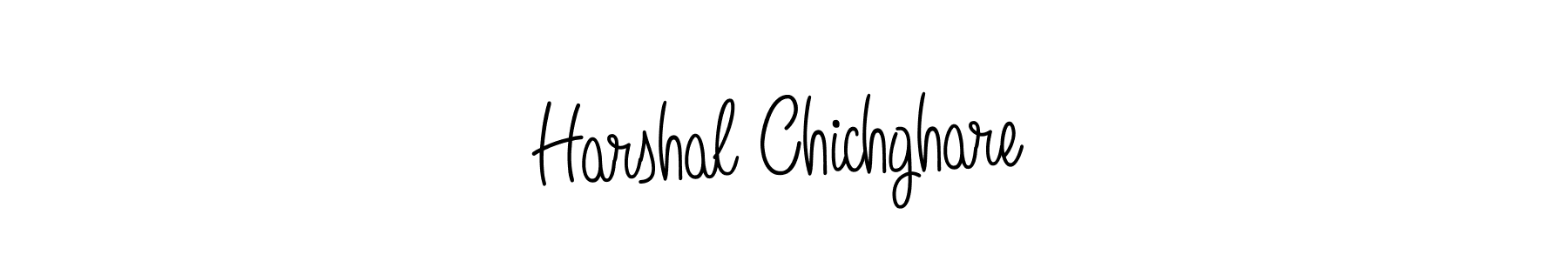 Also we have Harshal Chichghare name is the best signature style. Create professional handwritten signature collection using Angelique-Rose-font-FFP autograph style. Harshal Chichghare signature style 5 images and pictures png