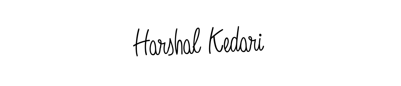 Make a short Harshal Kedari signature style. Manage your documents anywhere anytime using Angelique-Rose-font-FFP. Create and add eSignatures, submit forms, share and send files easily. Harshal Kedari signature style 5 images and pictures png