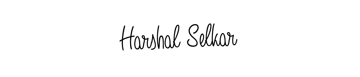 Make a beautiful signature design for name Harshal Selkar. Use this online signature maker to create a handwritten signature for free. Harshal Selkar signature style 5 images and pictures png