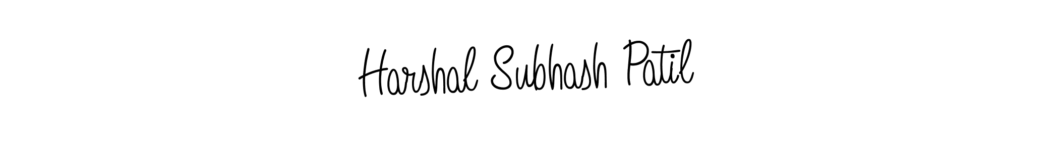 Make a short Harshal Subhash Patil signature style. Manage your documents anywhere anytime using Angelique-Rose-font-FFP. Create and add eSignatures, submit forms, share and send files easily. Harshal Subhash Patil signature style 5 images and pictures png