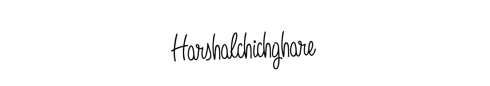 Make a beautiful signature design for name Harshalchichghare. Use this online signature maker to create a handwritten signature for free. Harshalchichghare signature style 5 images and pictures png