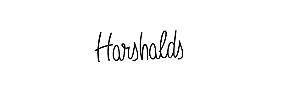 Also we have Harshalds name is the best signature style. Create professional handwritten signature collection using Angelique-Rose-font-FFP autograph style. Harshalds signature style 5 images and pictures png