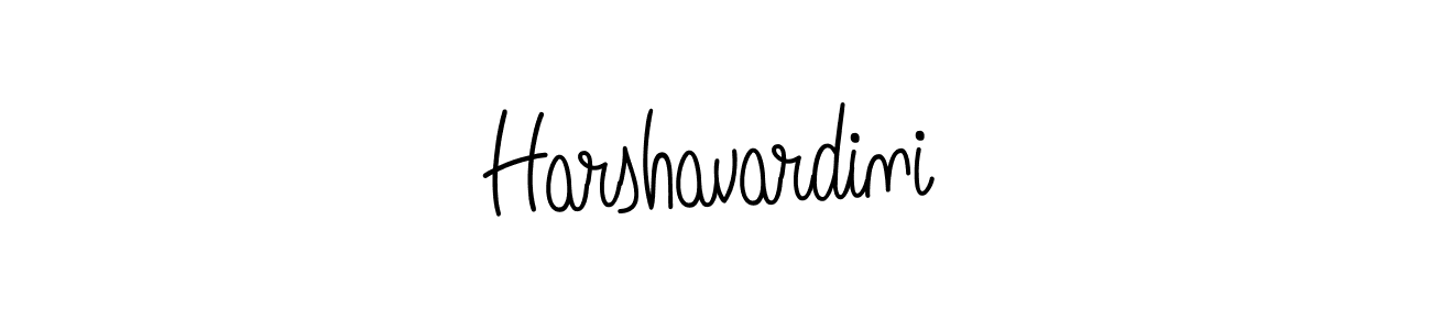 Make a beautiful signature design for name Harshavardini. With this signature (Angelique-Rose-font-FFP) style, you can create a handwritten signature for free. Harshavardini signature style 5 images and pictures png