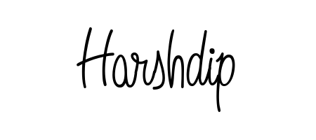 Make a beautiful signature design for name Harshdip. Use this online signature maker to create a handwritten signature for free. Harshdip signature style 5 images and pictures png
