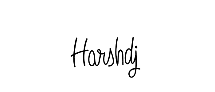 Also we have Harshdj name is the best signature style. Create professional handwritten signature collection using Angelique-Rose-font-FFP autograph style. Harshdj signature style 5 images and pictures png