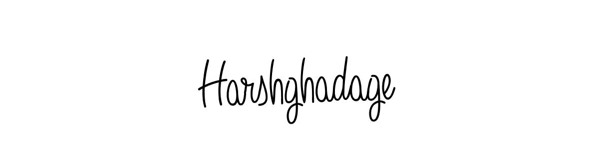 Make a short Harshghadage signature style. Manage your documents anywhere anytime using Angelique-Rose-font-FFP. Create and add eSignatures, submit forms, share and send files easily. Harshghadage signature style 5 images and pictures png