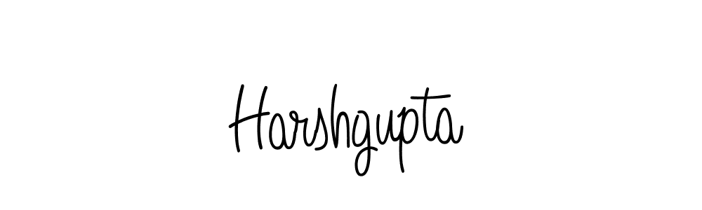 Harshgupta stylish signature style. Best Handwritten Sign (Angelique-Rose-font-FFP) for my name. Handwritten Signature Collection Ideas for my name Harshgupta. Harshgupta signature style 5 images and pictures png