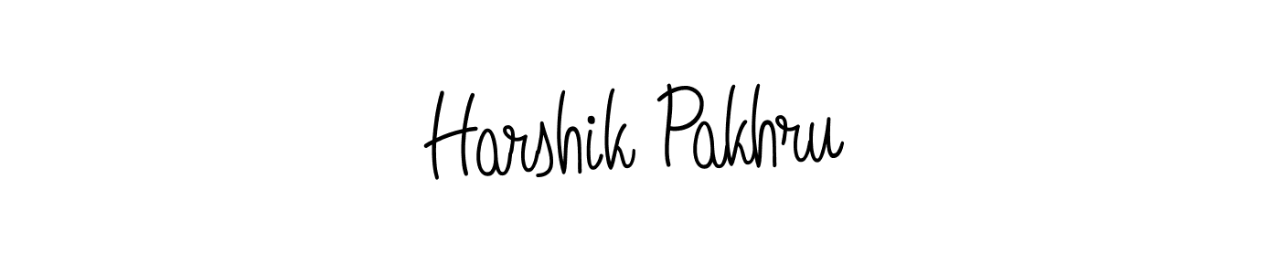 Angelique-Rose-font-FFP is a professional signature style that is perfect for those who want to add a touch of class to their signature. It is also a great choice for those who want to make their signature more unique. Get Harshik Pakhru name to fancy signature for free. Harshik Pakhru signature style 5 images and pictures png