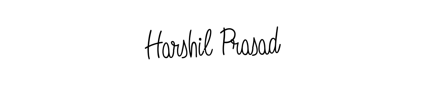 It looks lik you need a new signature style for name Harshil Prasad. Design unique handwritten (Angelique-Rose-font-FFP) signature with our free signature maker in just a few clicks. Harshil Prasad signature style 5 images and pictures png