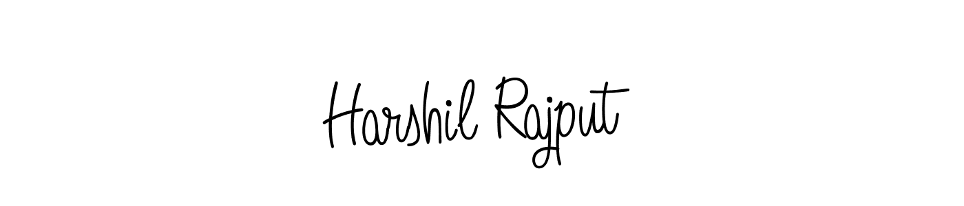 How to Draw Harshil Rajput signature style? Angelique-Rose-font-FFP is a latest design signature styles for name Harshil Rajput. Harshil Rajput signature style 5 images and pictures png