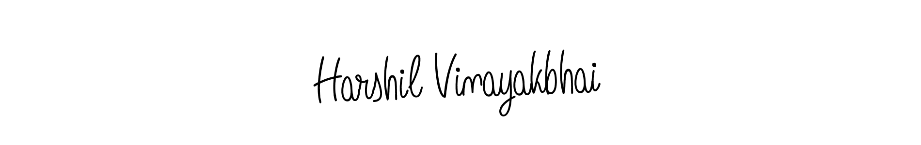 How to Draw Harshil Vinayakbhai signature style? Angelique-Rose-font-FFP is a latest design signature styles for name Harshil Vinayakbhai. Harshil Vinayakbhai signature style 5 images and pictures png