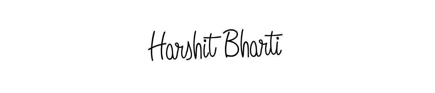 It looks lik you need a new signature style for name Harshit Bharti. Design unique handwritten (Angelique-Rose-font-FFP) signature with our free signature maker in just a few clicks. Harshit Bharti signature style 5 images and pictures png