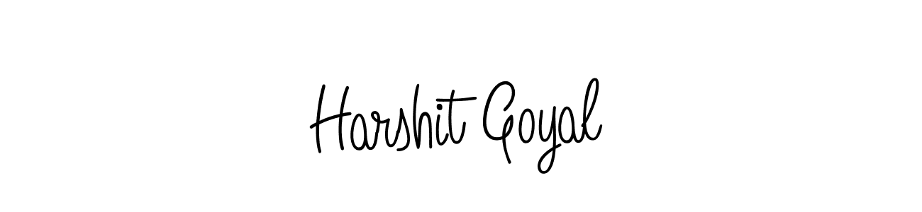 How to make Harshit Goyal signature? Angelique-Rose-font-FFP is a professional autograph style. Create handwritten signature for Harshit Goyal name. Harshit Goyal signature style 5 images and pictures png