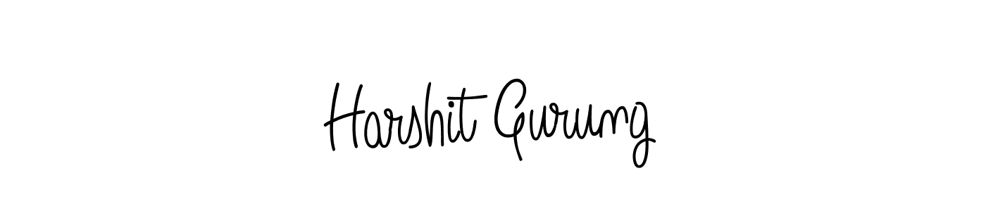 Here are the top 10 professional signature styles for the name Harshit Gurung. These are the best autograph styles you can use for your name. Harshit Gurung signature style 5 images and pictures png