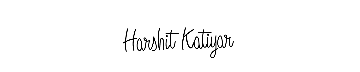 Also we have Harshit Katiyar name is the best signature style. Create professional handwritten signature collection using Angelique-Rose-font-FFP autograph style. Harshit Katiyar signature style 5 images and pictures png