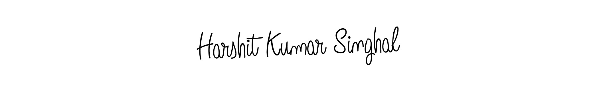 Design your own signature with our free online signature maker. With this signature software, you can create a handwritten (Angelique-Rose-font-FFP) signature for name Harshit Kumar Singhal. Harshit Kumar Singhal signature style 5 images and pictures png