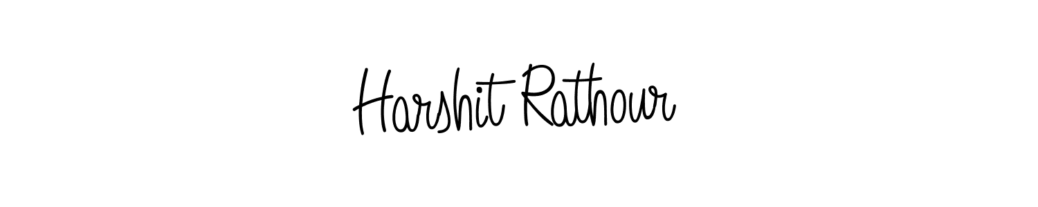 Also we have Harshit Rathour name is the best signature style. Create professional handwritten signature collection using Angelique-Rose-font-FFP autograph style. Harshit Rathour signature style 5 images and pictures png