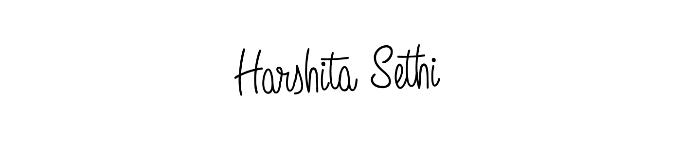 Make a short Harshita Sethi signature style. Manage your documents anywhere anytime using Angelique-Rose-font-FFP. Create and add eSignatures, submit forms, share and send files easily. Harshita Sethi signature style 5 images and pictures png