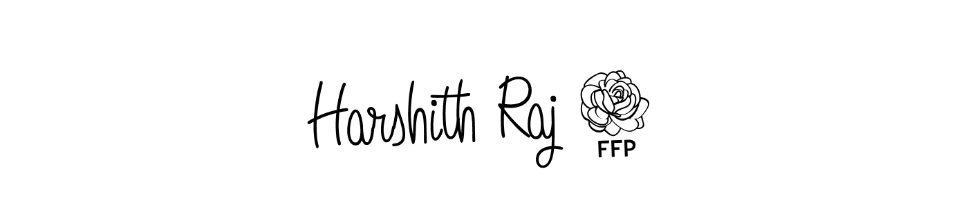 This is the best signature style for the Harshith Raj 7 name. Also you like these signature font (Angelique-Rose-font-FFP). Mix name signature. Harshith Raj 7 signature style 5 images and pictures png