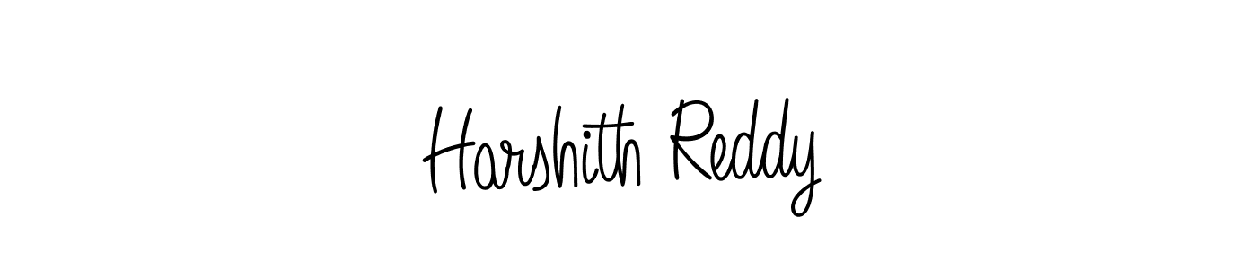 Make a beautiful signature design for name Harshith Reddy. Use this online signature maker to create a handwritten signature for free. Harshith Reddy signature style 5 images and pictures png