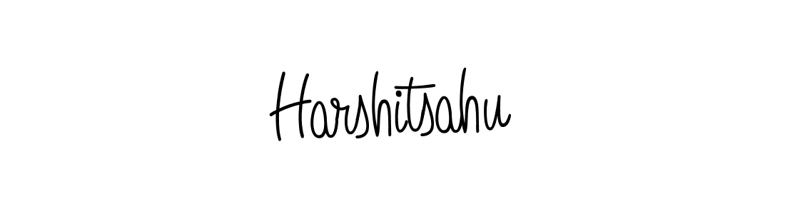 Make a beautiful signature design for name Harshitsahu. Use this online signature maker to create a handwritten signature for free. Harshitsahu signature style 5 images and pictures png