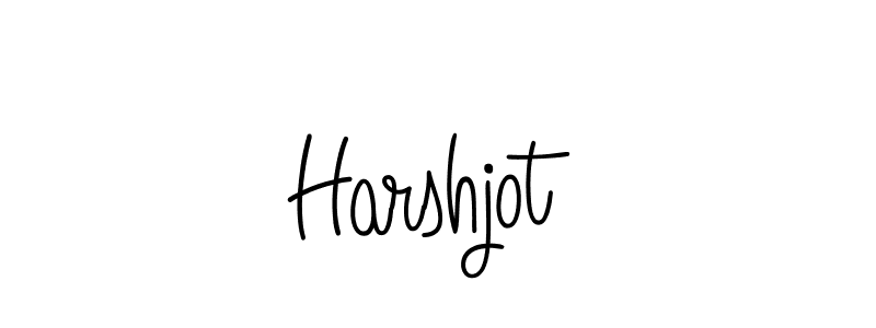 How to make Harshjot name signature. Use Angelique-Rose-font-FFP style for creating short signs online. This is the latest handwritten sign. Harshjot signature style 5 images and pictures png