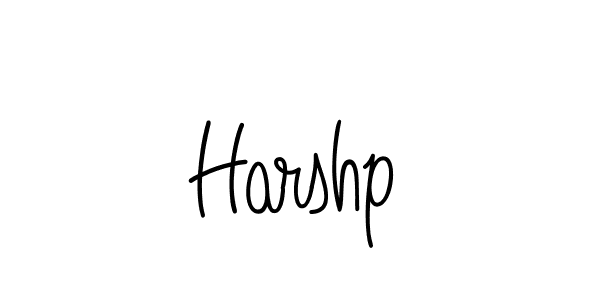 How to Draw Harshp signature style? Angelique-Rose-font-FFP is a latest design signature styles for name Harshp. Harshp signature style 5 images and pictures png