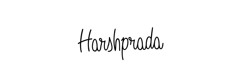 Also we have Harshprada name is the best signature style. Create professional handwritten signature collection using Angelique-Rose-font-FFP autograph style. Harshprada signature style 5 images and pictures png