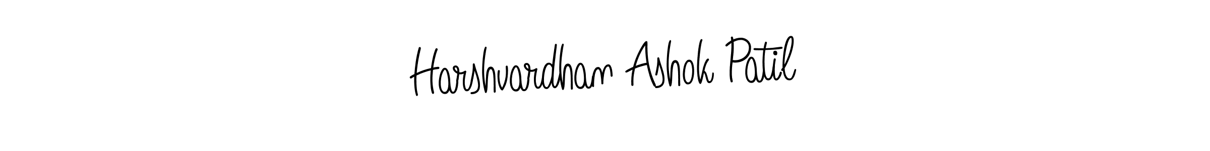 You can use this online signature creator to create a handwritten signature for the name Harshvardhan Ashok Patil. This is the best online autograph maker. Harshvardhan Ashok Patil signature style 5 images and pictures png