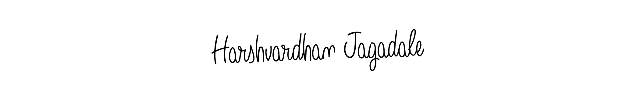 Harshvardhan Jagadale stylish signature style. Best Handwritten Sign (Angelique-Rose-font-FFP) for my name. Handwritten Signature Collection Ideas for my name Harshvardhan Jagadale. Harshvardhan Jagadale signature style 5 images and pictures png
