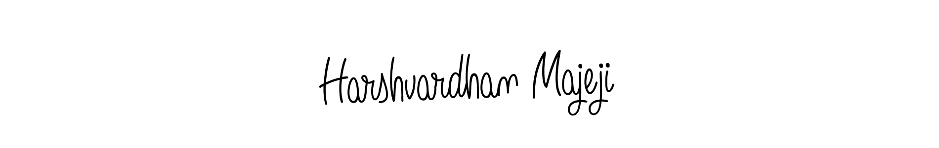 Make a beautiful signature design for name Harshvardhan Majeji. With this signature (Angelique-Rose-font-FFP) style, you can create a handwritten signature for free. Harshvardhan Majeji signature style 5 images and pictures png