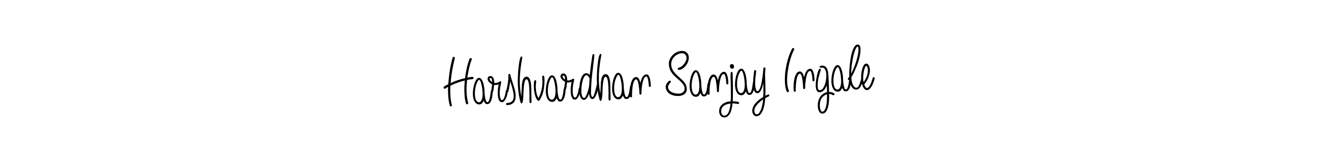 How to make Harshvardhan Sanjay Ingale signature? Angelique-Rose-font-FFP is a professional autograph style. Create handwritten signature for Harshvardhan Sanjay Ingale name. Harshvardhan Sanjay Ingale signature style 5 images and pictures png