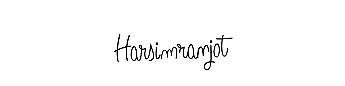 How to Draw Harsimranjot signature style? Angelique-Rose-font-FFP is a latest design signature styles for name Harsimranjot. Harsimranjot signature style 5 images and pictures png