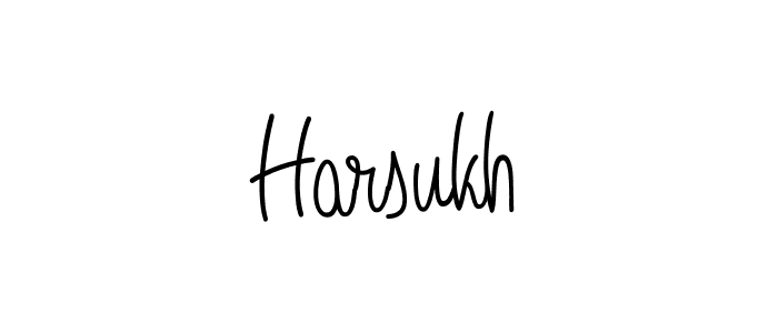 Best and Professional Signature Style for Harsukh. Angelique-Rose-font-FFP Best Signature Style Collection. Harsukh signature style 5 images and pictures png