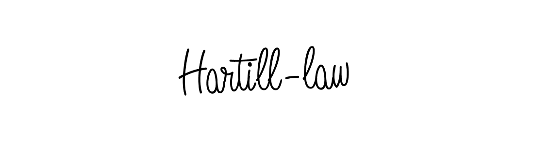 The best way (Angelique-Rose-font-FFP) to make a short signature is to pick only two or three words in your name. The name Hartill-law include a total of six letters. For converting this name. Hartill-law signature style 5 images and pictures png