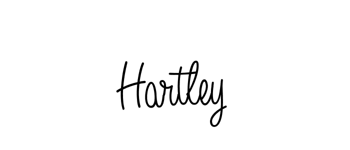 Make a beautiful signature design for name Hartley. Use this online signature maker to create a handwritten signature for free. Hartley signature style 5 images and pictures png